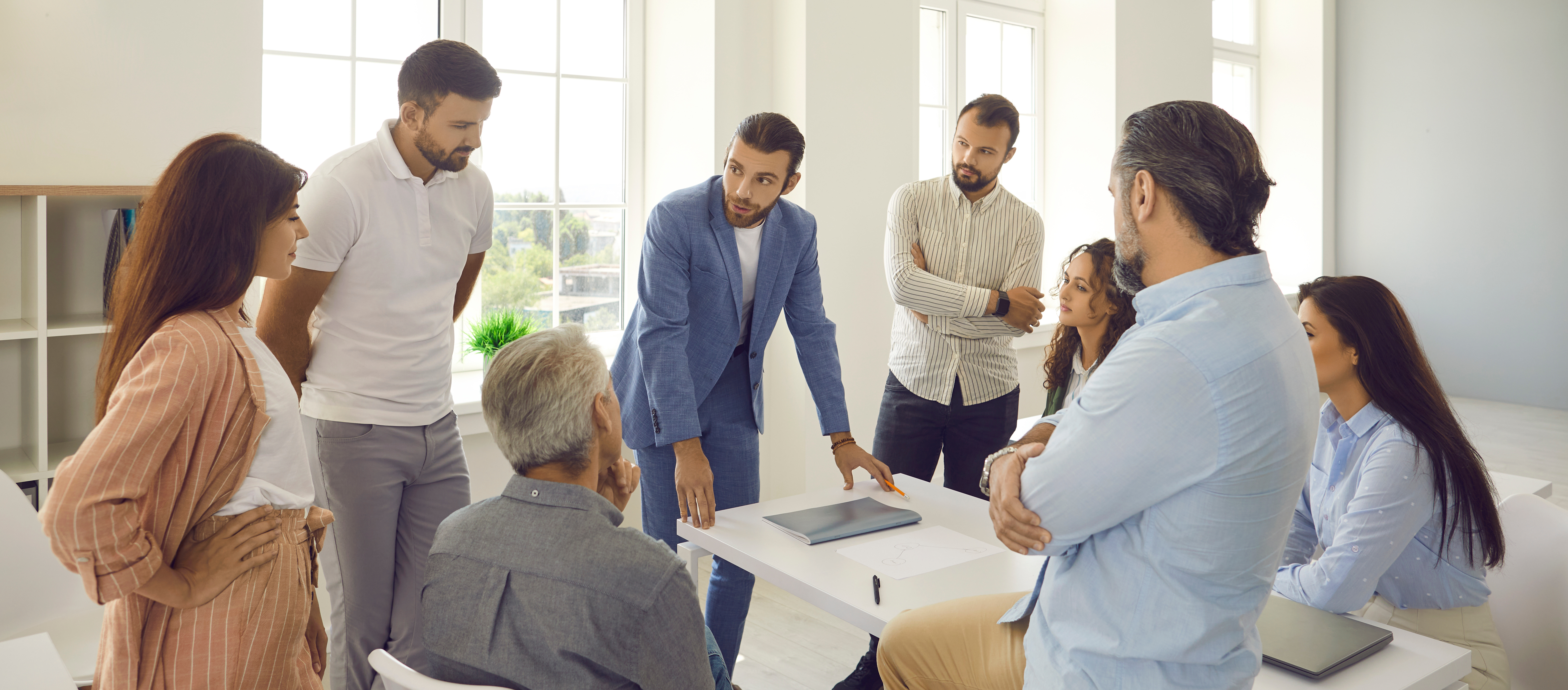 Working through the reconstructed process with a client team